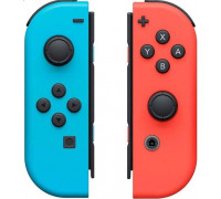 Для Nintendo Switch (б/у): Два контроллера Joy-Con (неоново красного/неоново синего цвета) *diskont (б/у)