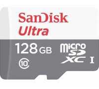 Для Nintendo Switch (б/у): Карта памяти MicroSD 128Gb Sandisk Class 10 Ultra Android UHS-I + адаптер *diskont (б/у)