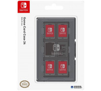 Для Nintendo Switch: Кейс HORI на 24 игровые карты (чёрный) для Nintendo Switch