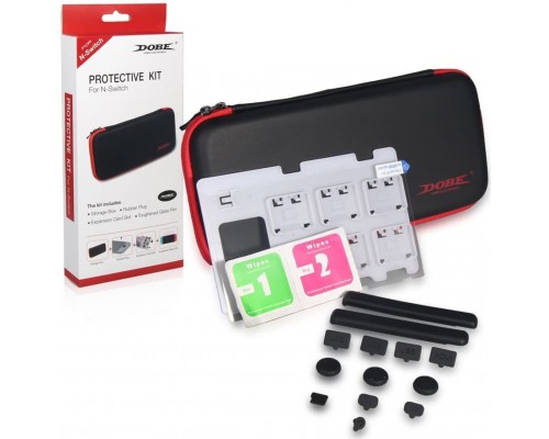 Для Nintendo Switch (б/у): Набор аксессуаров Protective Kit DOBE TNS-1749 для Nintendo Switch *diskont (б/у)