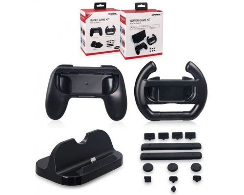 Для Nintendo Switch: Набор аксессуаров Super Game Kit DOBE TNS-876 для Nintendo Switch