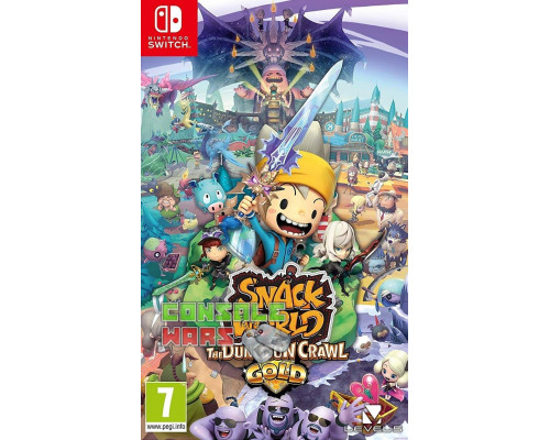 Игра Nintendo Switch (б/у): Snack World: The Dungeon Crawl - Gold *diskont (б/у)
