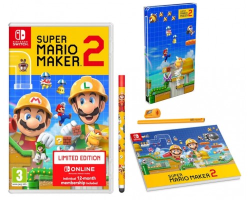 Игра Nintendo Switch (б/у): Super Mario Maker 2 Limited Edition (русская версия) *diskont (б/у)