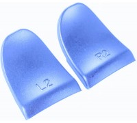 Для PS4: 2 накладки на триггеры для DualShock 4 (голубые)