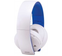 Для PS4 (б/у): Гарнитура Sony Gold Wireless Stereo Headset 2.0 White *diskont (б/у)