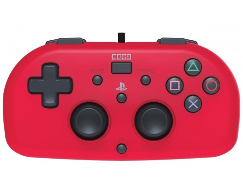 Для PS4 (б/у): Геймпад HORIPAD MINI для PS4 (красный) *diskont (б/у)
