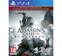 €гра PS4 (б/у): AssassinХs Creed III. ЋбновленнаЯ версиЯ (русскаЯ версиЯ) *diskont (б/у)