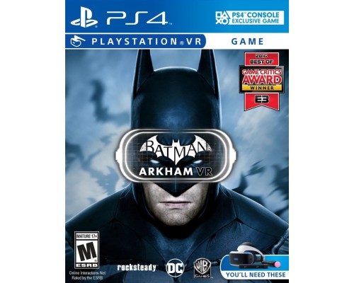 Игра PS4 (б/у): Batman: Arkham VR (только для PS VR) *diskont (б/у)