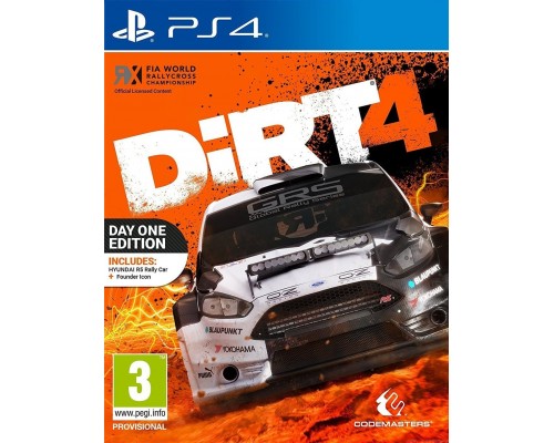 Игра PS4: Dirt 4 Day 1 Edition 