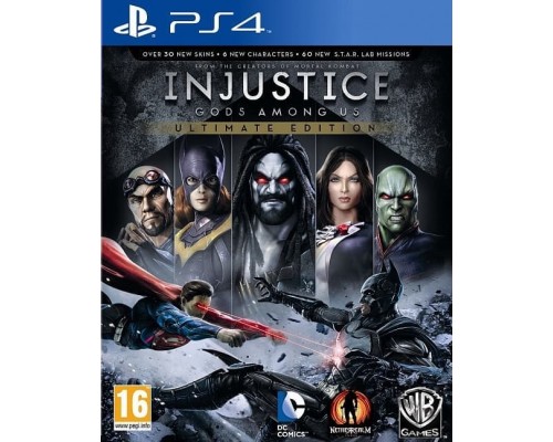 Игра PS4 (б/у): Injustice: Gods Among Us Ultimate Edition (русская версия) *diskont (б/у)