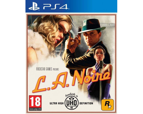 Игра PS4: L.A. Noire (русская версия)