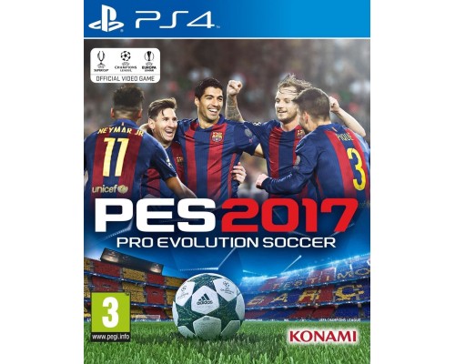 Игра PS4: Pro Evolution Soccer 2017 (PES 17) (русская версия)