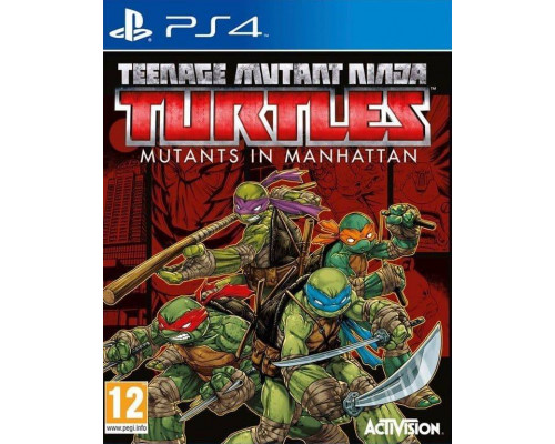 Игра PS4: Teenage Mutant Ninja Turtles: Mutants in Manhattan 