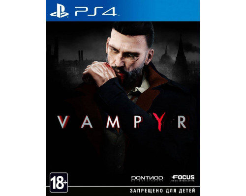Игра PS4 (б/у): Vampyr (русская версия) *diskont (б/у)