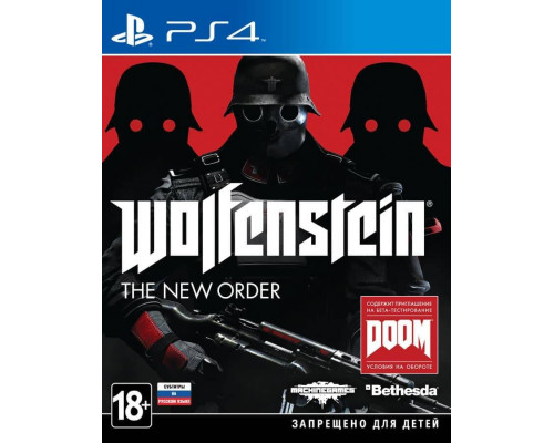€гра PS4 (б/у): Wolfenstein: The Ne...