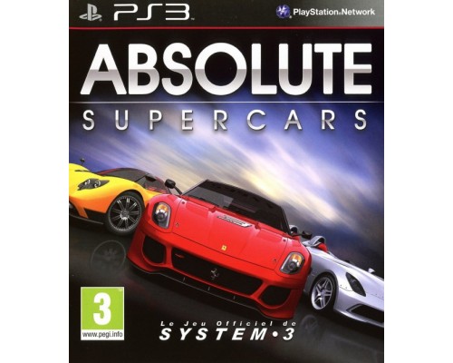 Игра PS3 (б/у): Absolute Supercars  *diskont (б/у)