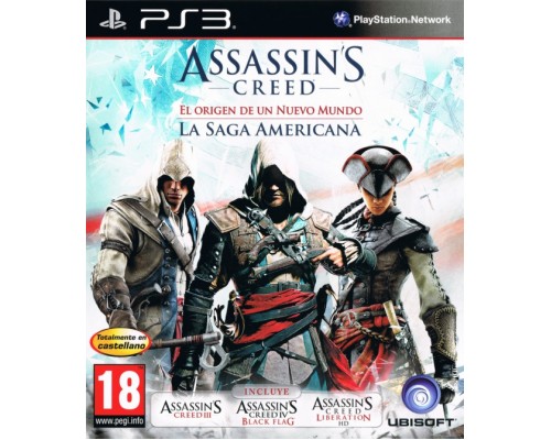 Игра PS3 (б/у): Assassin's Creed: Birth Of A New World The American Saga  *diskont (б/у)