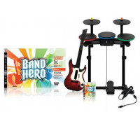 Игра PS3 (б/у): Band Hero Band Bundle (Игра PS3 (б/у): + Гитара + Барабаны + Микрофон)  *diskont (б/у)