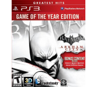 Игра PS3 (б/у): Batman: Arkham City (Аркхем Сити) Издание Игра PS3 (б/у): Года (Game of the Year Edition) Русская Версия с поддержкой 3D  *diskont (б/у)