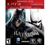 Игра PS3 (б/у): Batman Double Pack: Arkham Asylum + Arkham City  *diskont (б/у)