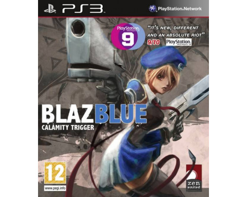 Игра PS3 (б/у): Blazblue: Calamity Trigger  *diskont (б/у)