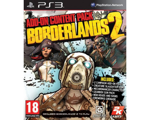 Игра PS3 (б/у): Borderlands 2 Add-On Content Pack  *diskont (б/у)