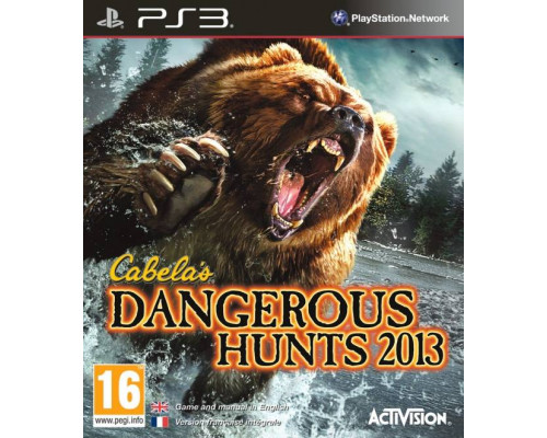 Игра PS3 (б/у): Cabela's Dangerous Hunts 2013  *diskont (б/у)
