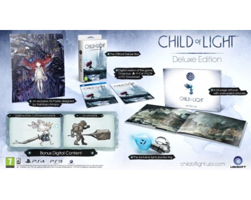 Игра PS3 (б/у): Child of Light Deluxe Edition (код загрузки)  *diskont (б/у)