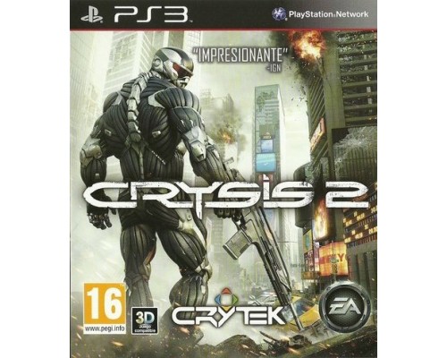 Игра PS3 (б/у): Crysis 2 Русская Версия с поддержкой 3D  *diskont (б/у)