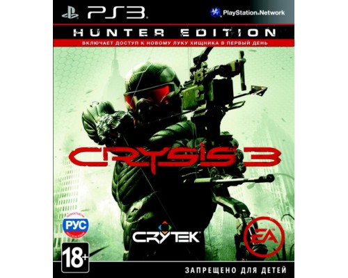 Игра PS3 (б/у): Crysis 3 Hunter Edition Русская Версия  *diskont (б/у)