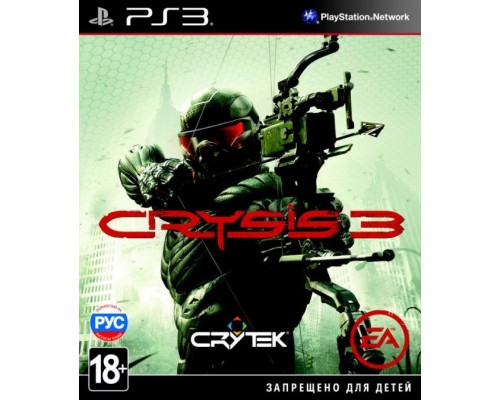 Игра PS3 (б/у): Crysis 3 Русская Версия  *diskont (б/у)