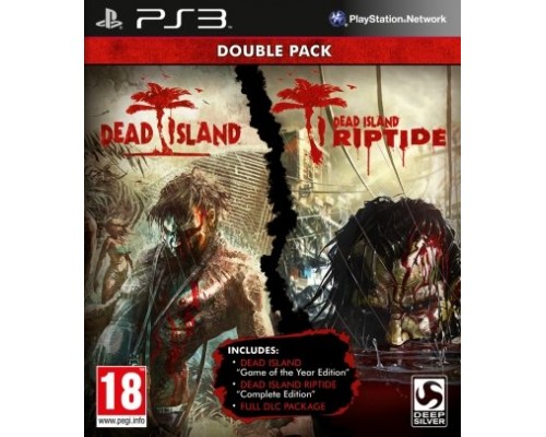Игра PS3 (б/у): Dead Island Полное издание (Dead Island, Dead Island Riptide) Double Pack  *diskont (б/у)