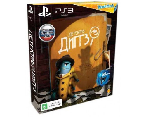 Игра PS3 (б/у): Детектив Диггз + Wonderbook Книга дополненой реальности Русская Версия для PS Move  *diskont (б/у)
