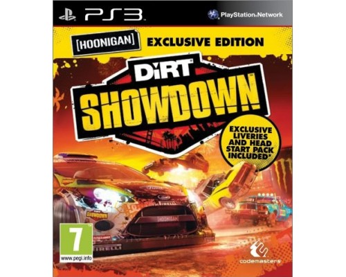 Игра PS3 (б/у): DiRT: Showdown Hoonigan Edition  *diskont (б/у)