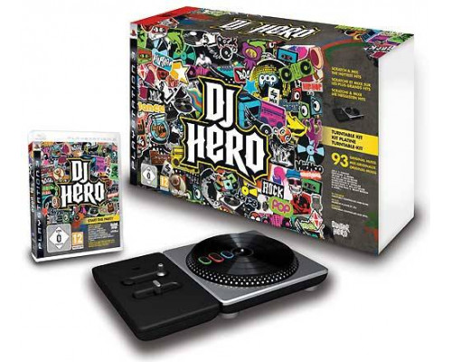 Игра PS3 (б/у): DJ Hero Turntable Kit (Игра PS3 (б/у): + контролер)  *diskont (б/у)