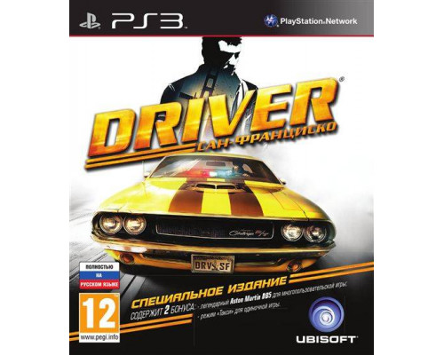 Игра PS3 (б/у): Driver: Сан-Франциско (San Francisco) (Platinum) Русская Версия  *diskont (б/у)
