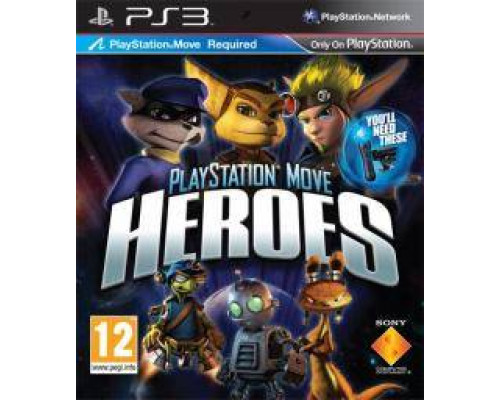 Игра PS3 (б/у): Герои (PlayStation Move Heroes) с поддержкой PlayStation Move  *diskont (б/у)