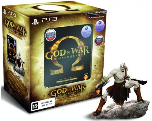 Игра PS3 (б/у): God of War (Бог Войны) Ascension (Восхождение) Коллекционное издание (Collector’s Edition) Русская Версия  *diskont (б/у)