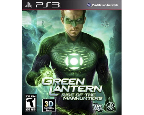 Игра PS3 (б/у): Green Lantern: Rise of the Manhunters (Зелёный Фонарь) с поддержкой 3D  *diskont (б/у)