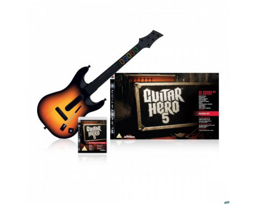 Игра PS3 (б/у): Guitar Hero: 5 Guitar Bundle (Игра PS3 (б/у): + Беспроводная гитара)  *diskont (б/у)