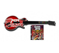Игра PS3 (б/у): Guitar Hero: Aerosmith Guitar Bundle (Игра PS3 (б/у): + Беспроводная гитара)  *diskont (б/у)