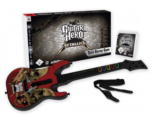 Игра PS3 (б/у): Guitar Hero: Metallica Guitar Bundle (Игра PS3 (б/у): + Беспроводная гитара)  *diskont (б/у)