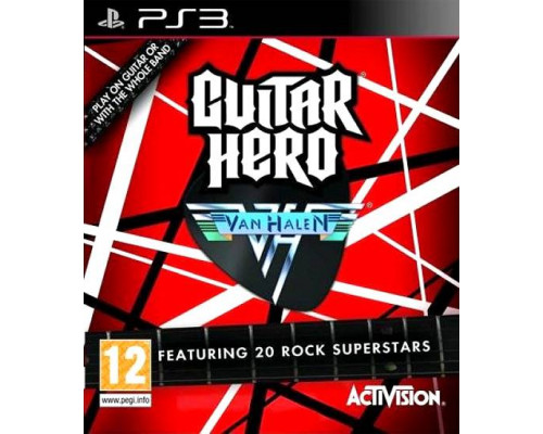 Игра PS3 (б/у): Guitar Hero: Van Halen  *diskont (б/у)