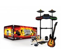 Игра PS3 (б/у): Guitar Hero: World Tour Band Bundle (Игра PS3 (б/у): + Гитара + Барабаны + Микрофон)  *diskont (б/у)