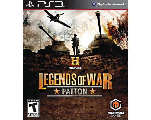 Игра PS3 (б/у): History Legends of War: Patton  *diskont (б/у)