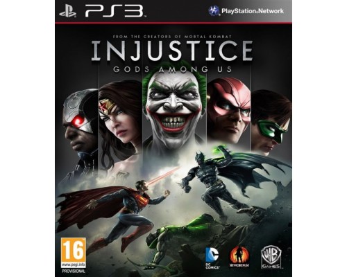 Игра PS3 (б/у): Injustice: Gods Among Us  *diskont (б/у)