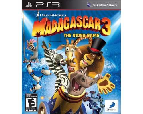 Игра PS3 (б/у): Мадагаскар 3 (Madagascar 3) The Video Game  *diskont (б/у)