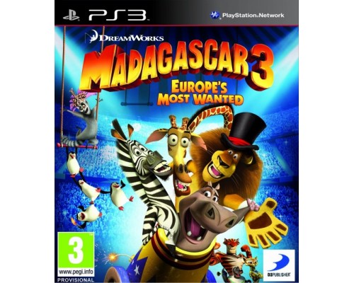 Игра PS3 (б/у): Мадагаскар 3 (Madagascar 3) The Video Game Русская Версия  *diskont (б/у)