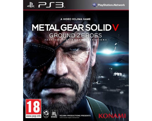 Игра PS3 (б/у): Metal Gear Solid 5 (V): Ground Zeroes  *diskont (б/у)