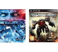 Игра PS3 (б/у): Mindjack + Front Mission Evolved  *diskont (б/у)